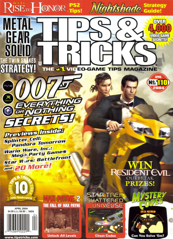 Tips & Tricks Issue 110 (April 2004) cover